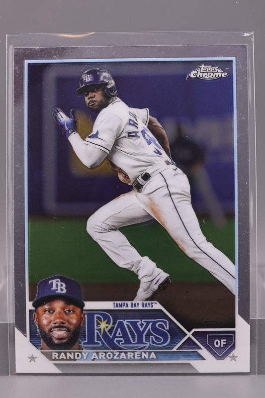 Randy Arozarena 2023 Topps Chrome #59         Tampa Bay Rays