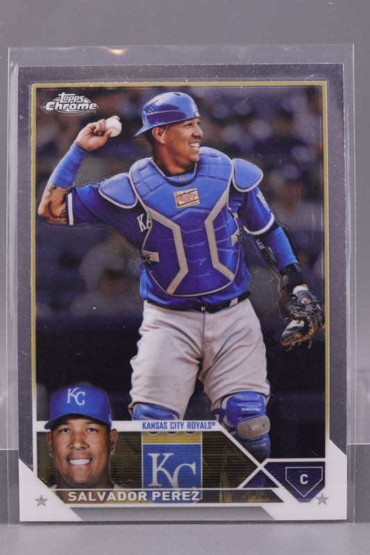 Salvador Perez 2023 Topps Chrome #165         Kansas City Royals