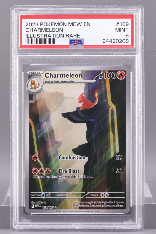 Charmeleon 2023 151  #169    PSA 9 Illustration Rare