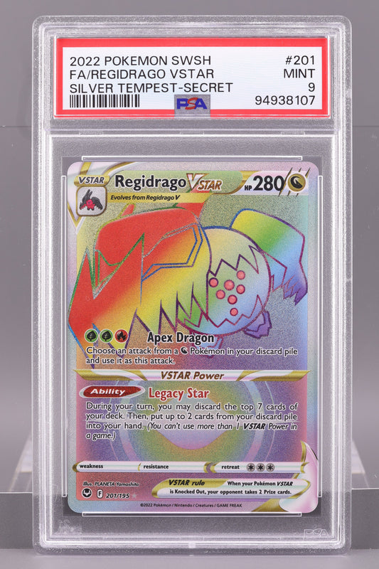 Regidrago VSTAR 2022 Silver Tempest  #201    PSA 9