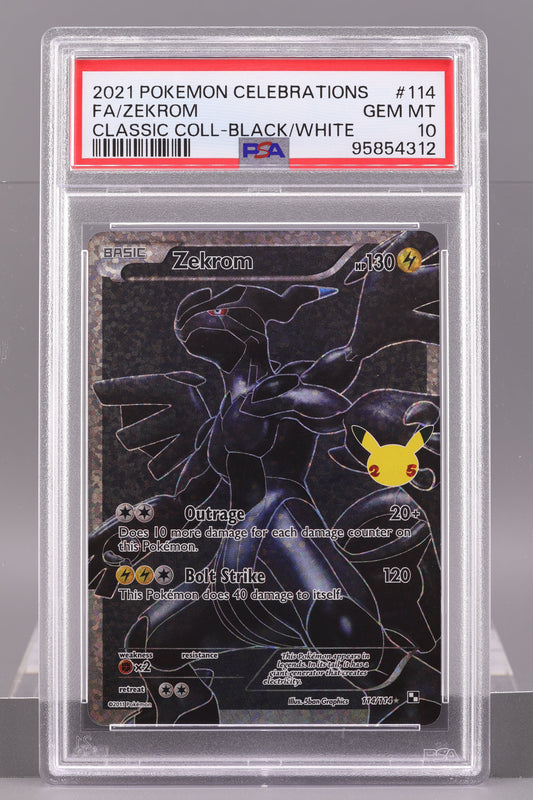 Zekrom 2021 Celebrations #114     PSA 10