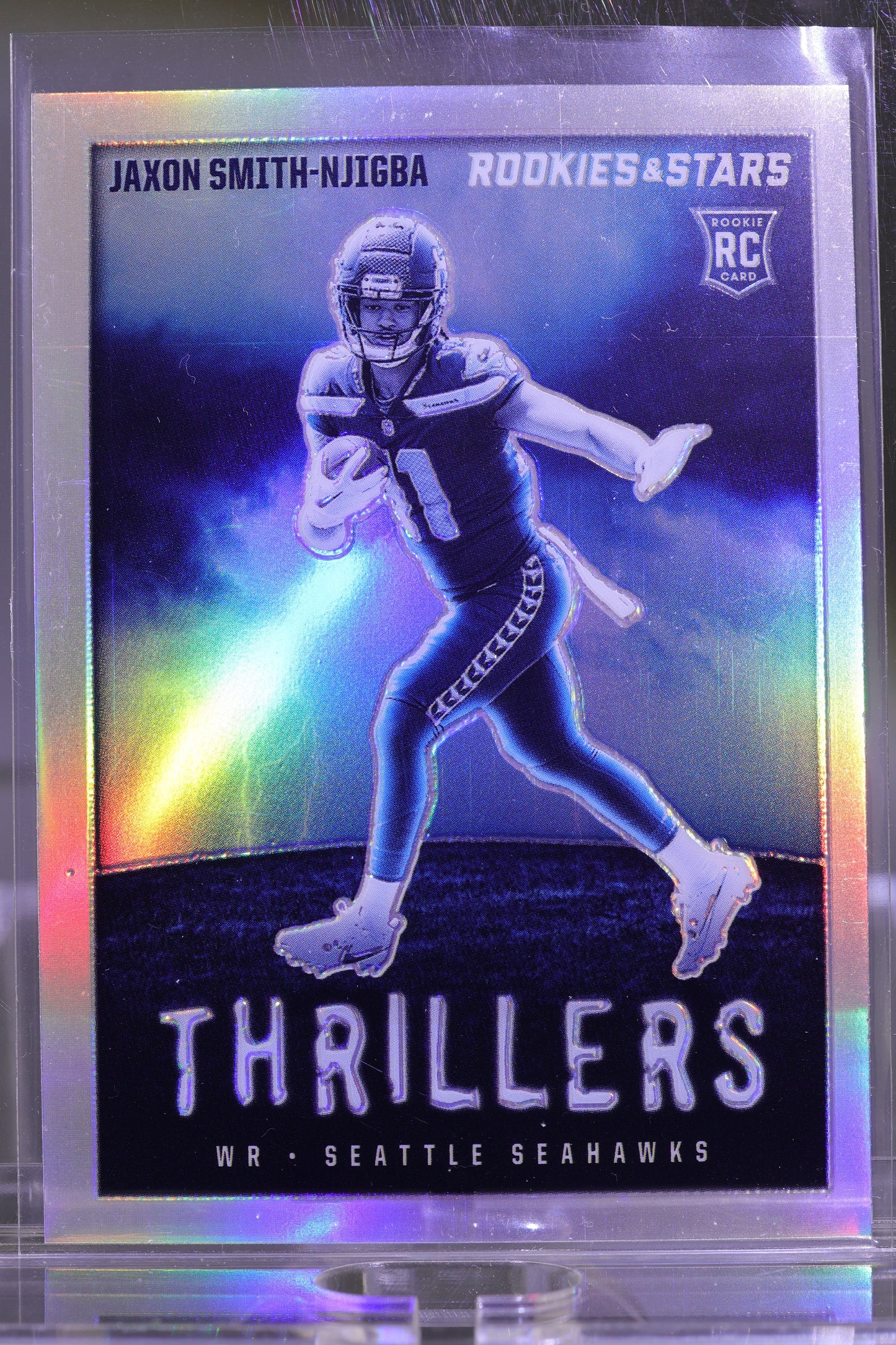 Jaxon Smith-Njigba 2023 Panini Rookies & Stars Thrillers  #TH-27        Seattle Seahawks