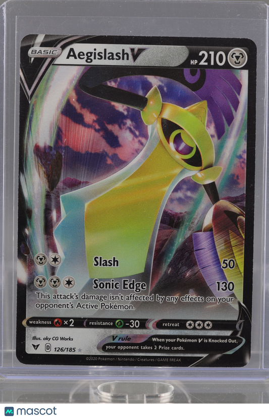 Aegislash V 2020 Pokemon TCG Vivid Voltage #126