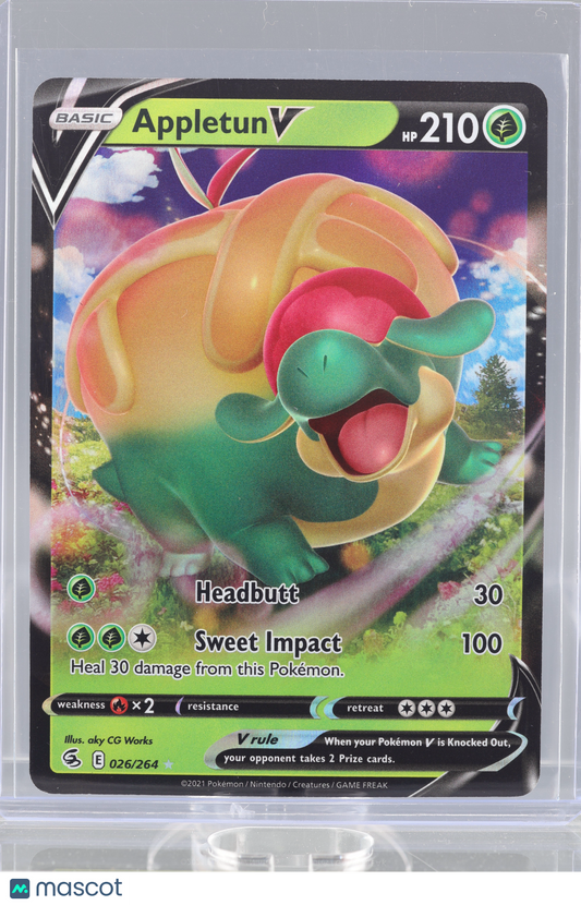 Appletun V 2021 Pokemon TCG Fusion Strike #26