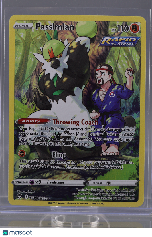 Passimian 2022 Pokemon TCG Silver Tempest #TG08