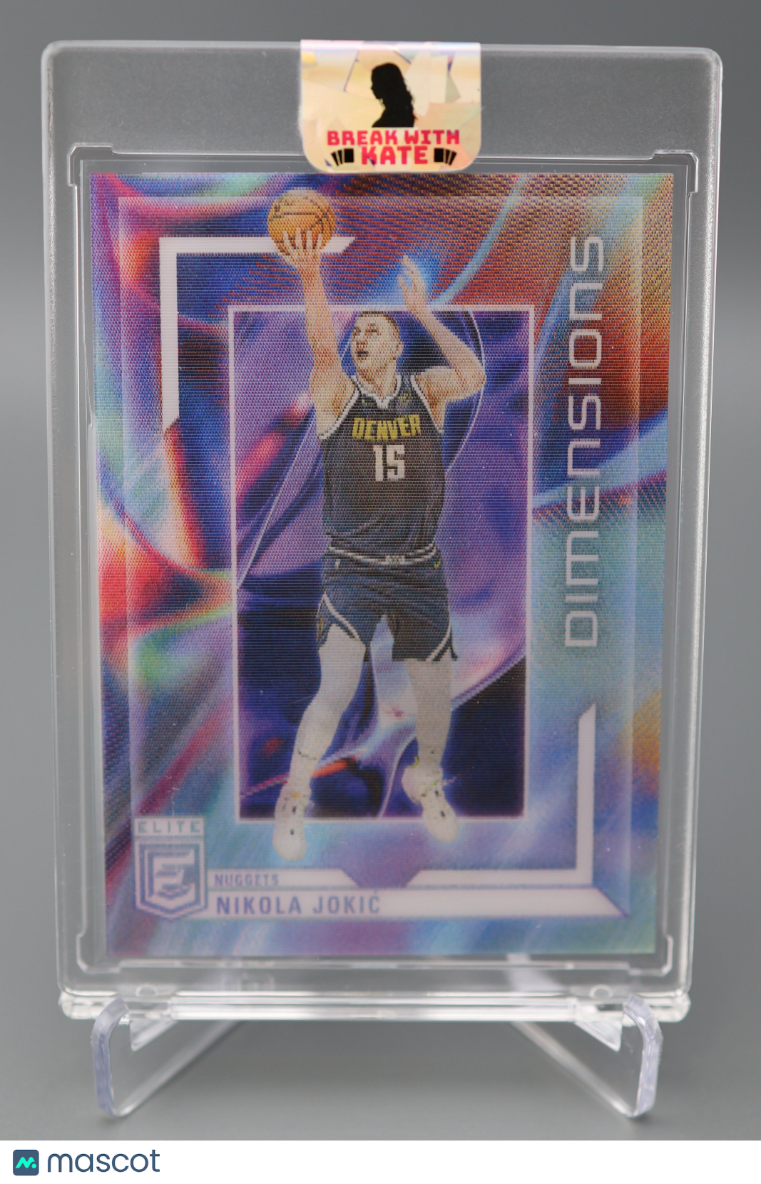 Nikola Jokic 2023-24 Donruss Elite #7 Dimensions Case Hit SSP Denver Nuggets