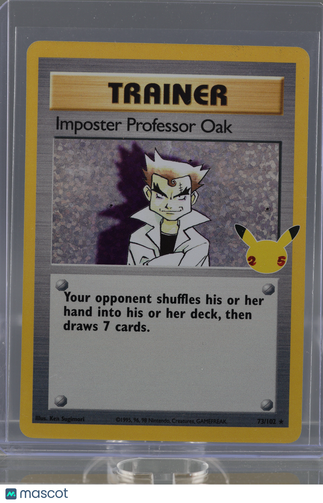 Imposter Professor Oak 2021 Pokemon TCG Celebrations #73