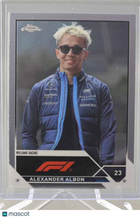 Alexander Albon 2023 Topps Chrome Formula 1 #62 Williams Racing