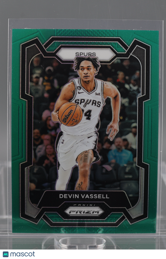 Devin Vassell 2023-24 Panini Prizm Green  #95        San Antonio Spurs