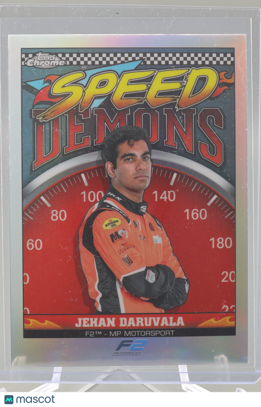 Jehan Daruvala 2023 Topps Chrome Formula 1  #SD-JD SPEED DEMONS F2