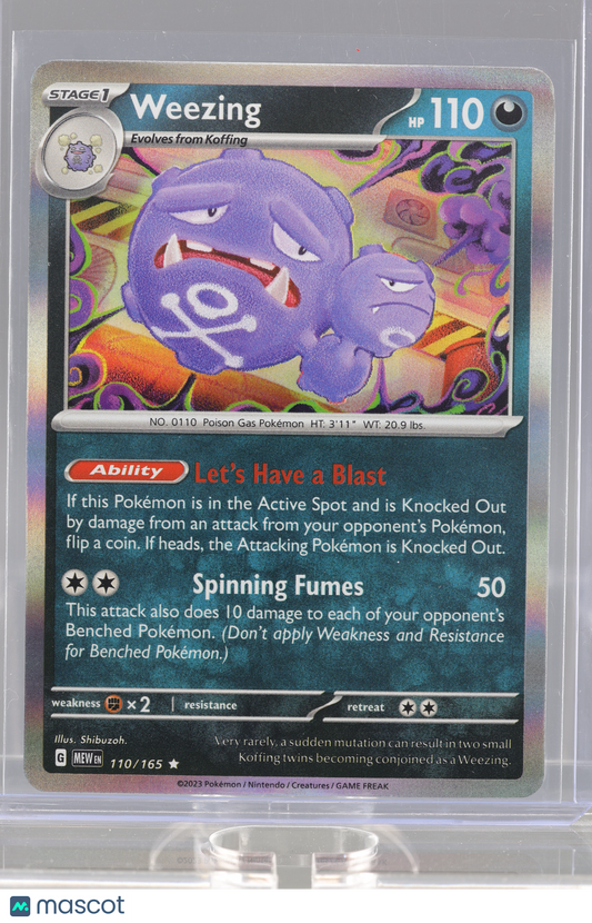 Weezing 2023 Pokemon TCG Scarlet & Violet - 151 #110