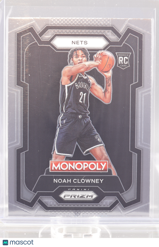 Noah Clowney 2023 Panini Prizm Monopoly  #12      Rookie Card RC Brooklyn Nets