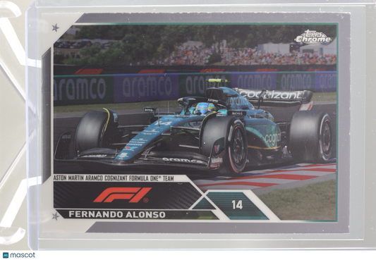 Fernando Alonso 2023 Topps Chrome Formula 1  #35 RACECAR       Aston Martin