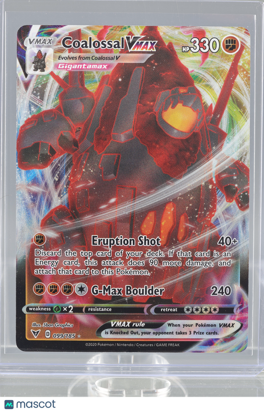 Coalossal VMAX 2020 Pokemon TCG Vivid Voltage #99