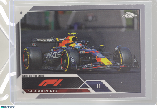 Sergio Perez 2023 Topps Chrome Formula 1  #103 RACECAR       Oracle Red Bull