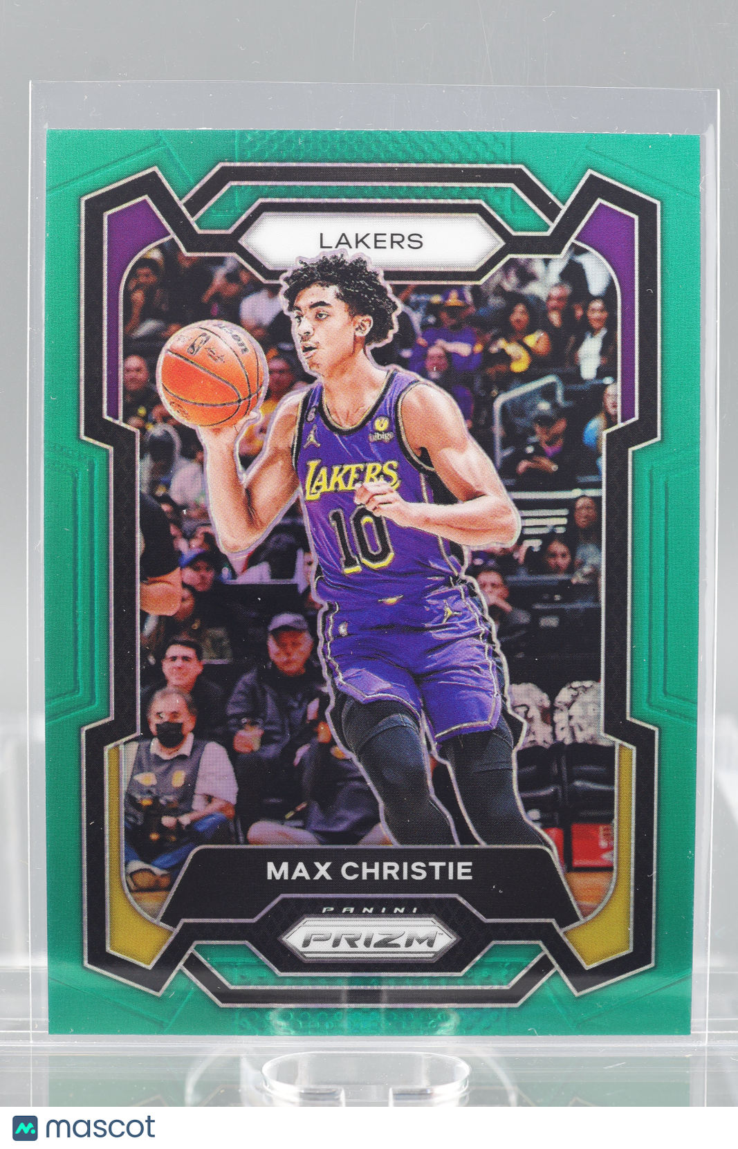 Max Christie 2023-24 Panini Prizm Green  #123        Los Angeles Lakers