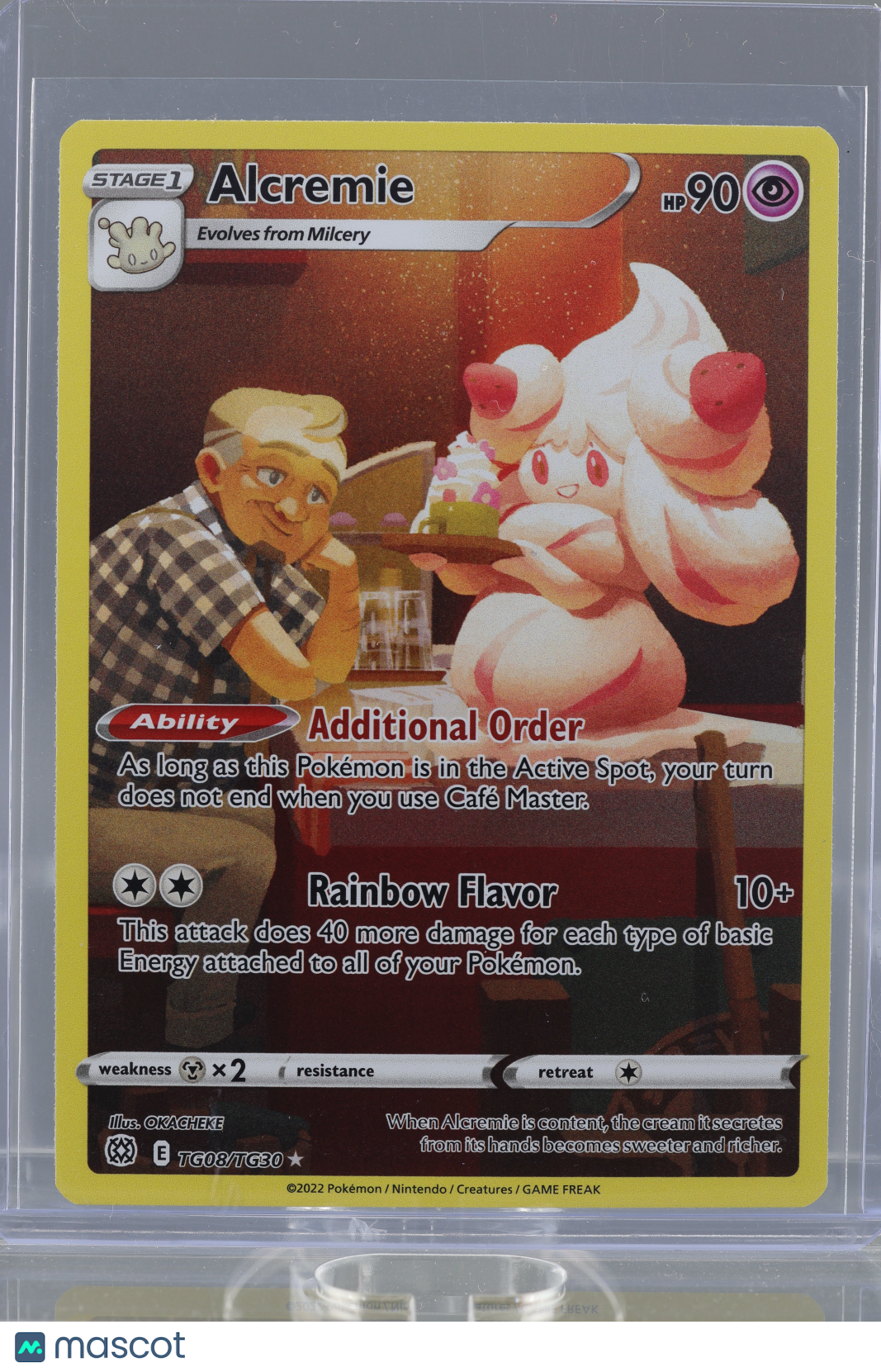 Alcremie 2022 Pokemon TCG Brilliant Stars #TG08