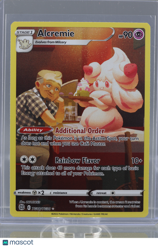 Alcremie 2022 Pokemon TCG Brilliant Stars #TG08