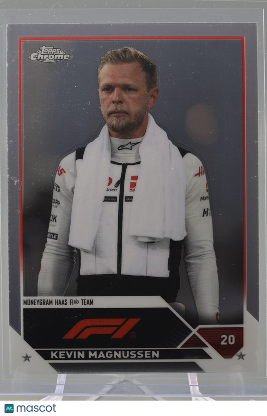 Kevin Magnussen 2023 Topps Chrome Formula 1  #50       Haas F1 Team