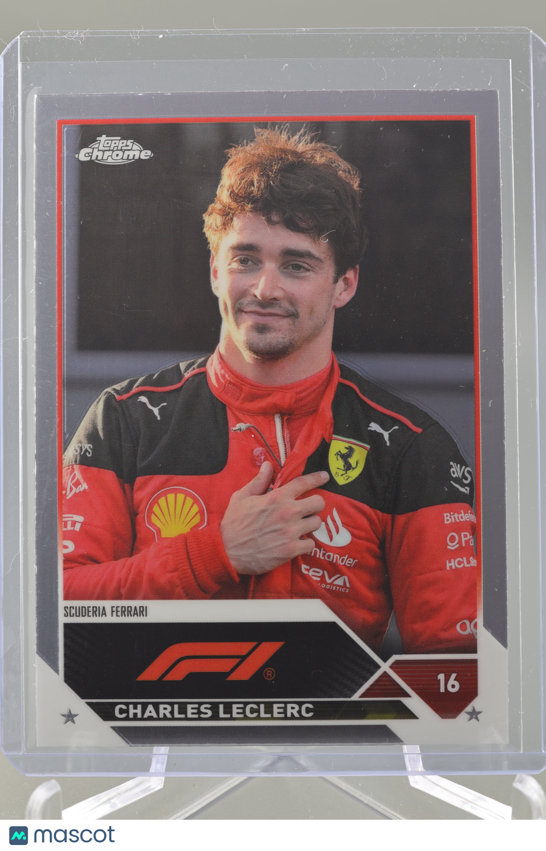 Charles Leclerc 2023 Topps Chrome Formula 1 #6 Scuderia Ferrari