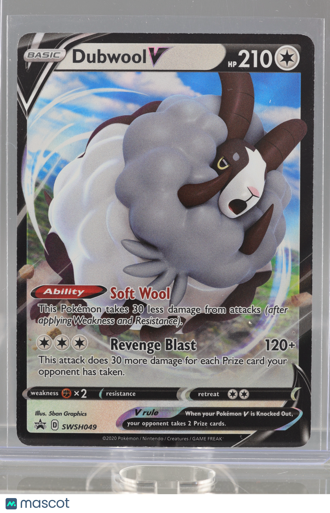 Dubwool V 2020 Pokemon TCG Promo #SWSH049