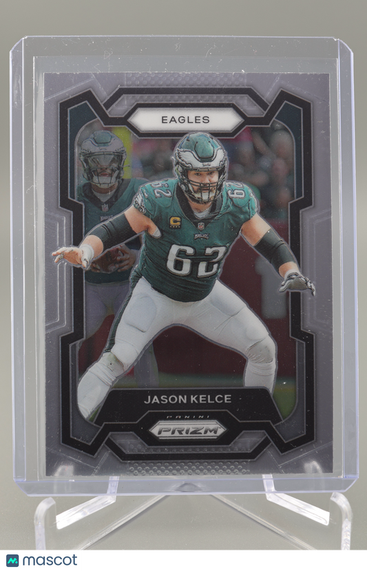 Jason Kelce 2023 Prizm #245 Base Philadelpia Eagles