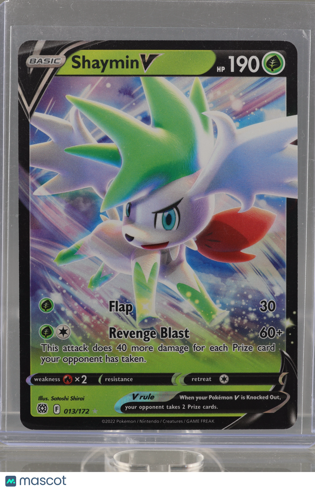 Shaymin V 2022 Pokemon TCG Brilliant Stars #13