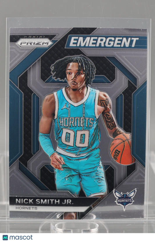 Nick Smith Jr. 2023-24 Panini Prizm Emergent #10 RC Charlotte Hornets