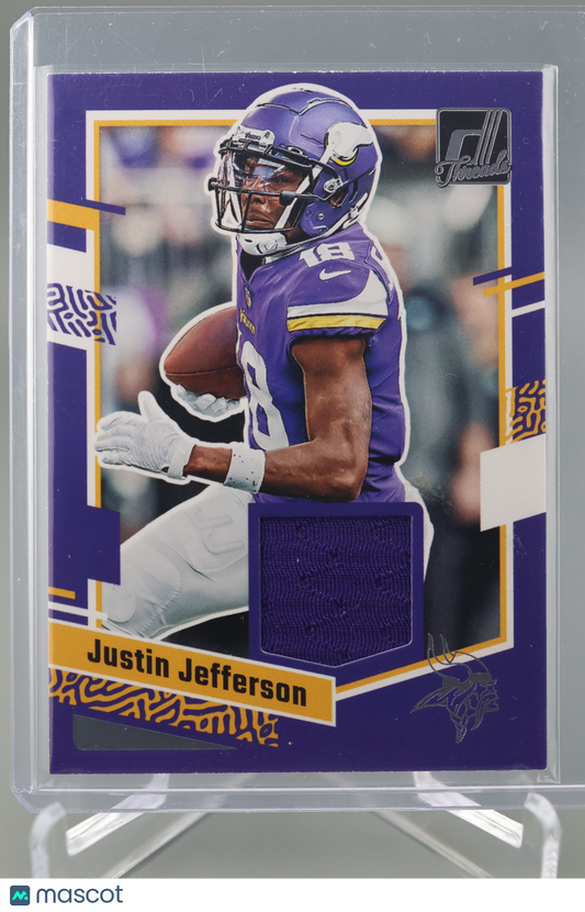 Justin Jefferson 2023 Donruss Threads #DTH-JJE Memorabilia Minnesota Vikings