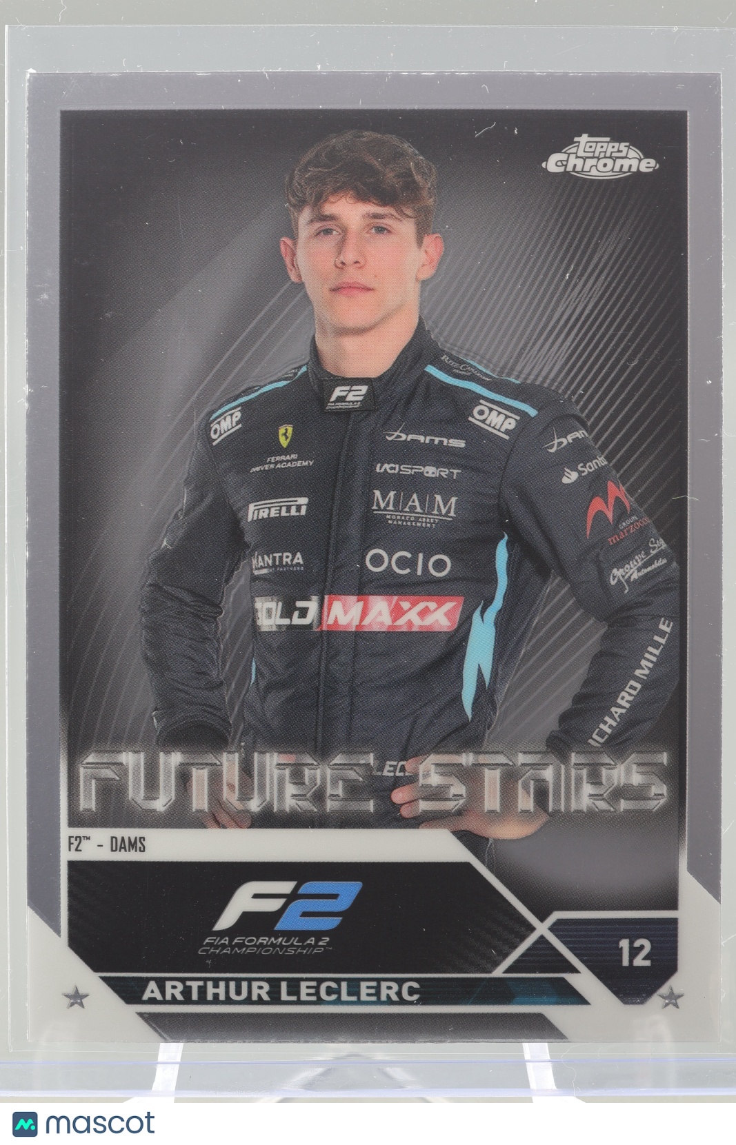 Arthur Leclerc 2023 Topps Chrome Formula 1  #85 FUTURE STARS       Dams F2