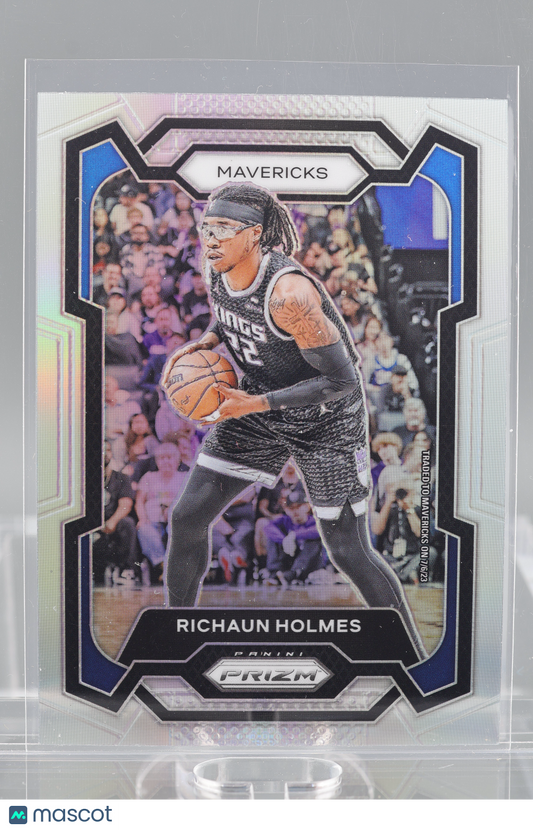 Richaun Holmes 2023-24 Panini Prizm Silver  #212        Dallas Mavericks