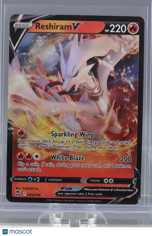 Reshiram V 2022 Pokemon TCG Silver Tempest #24