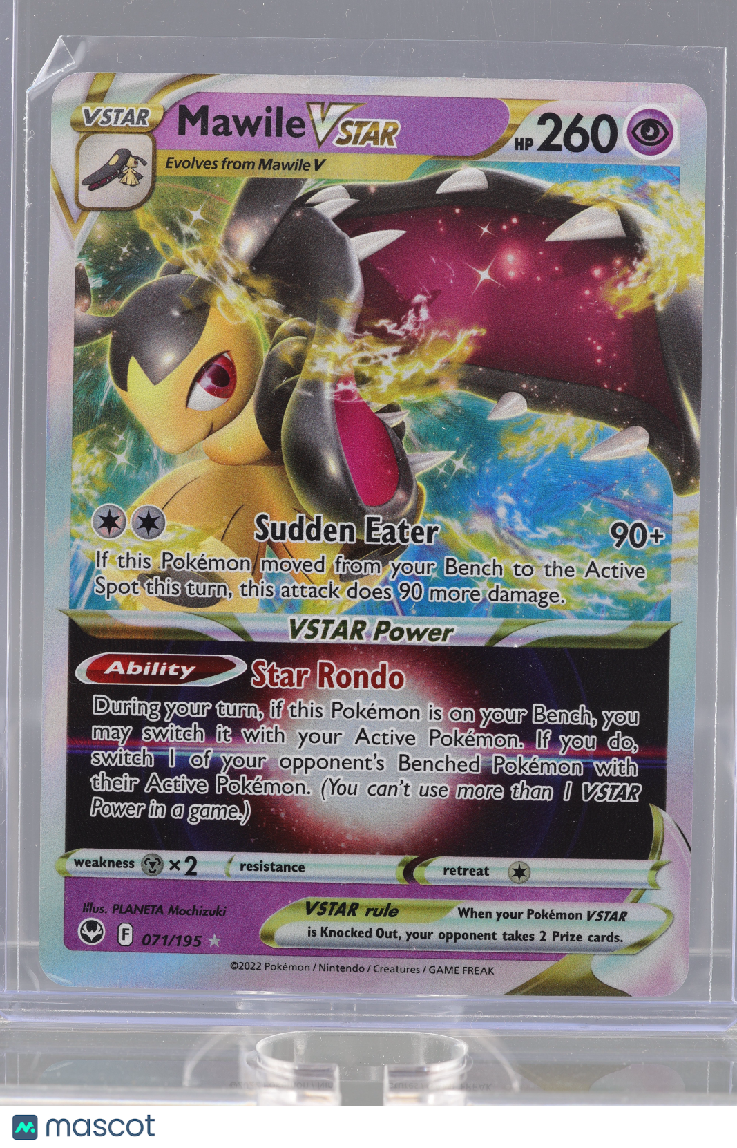 Mawile VSTAR 2022 Pokemon TCG Silver Tempest #71