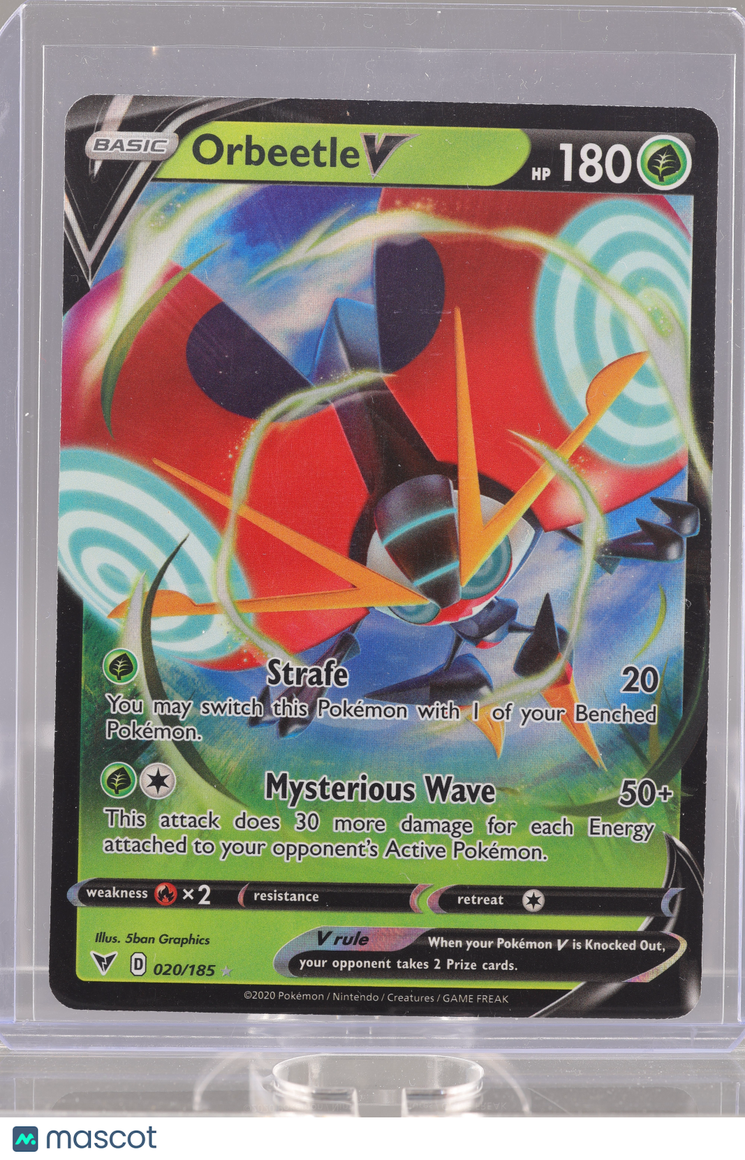 Orbettle V 2020 Pokemon TCG Vivid Voltage #20