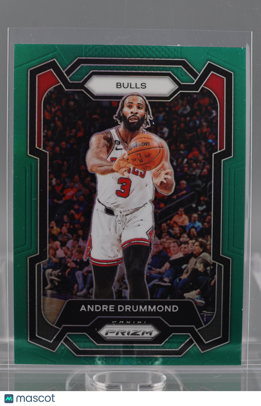 Andre Drummond 2023-24 Panini Prizm Green  #256        Chicago Bulls