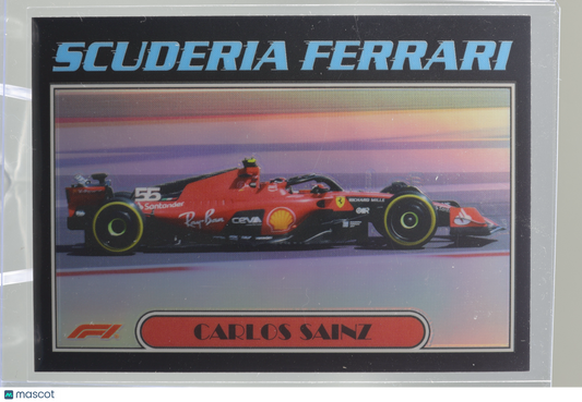 Carlos Sainz 2023 Topps Chrome Formula 1  #AU77-CS       Scuderia Ferrari