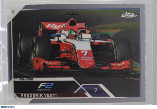 Frederik Vesti 2023 Topps Chrome Formula 1  #122       Prema Racing F2