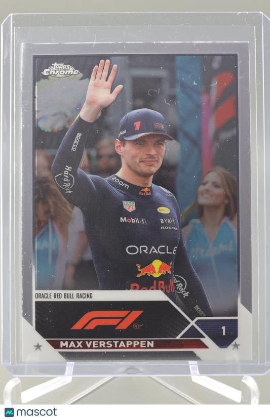 Max Verstappen 2023 Topps Chrome Formula 1 #3 Oracle Red Bull Racing