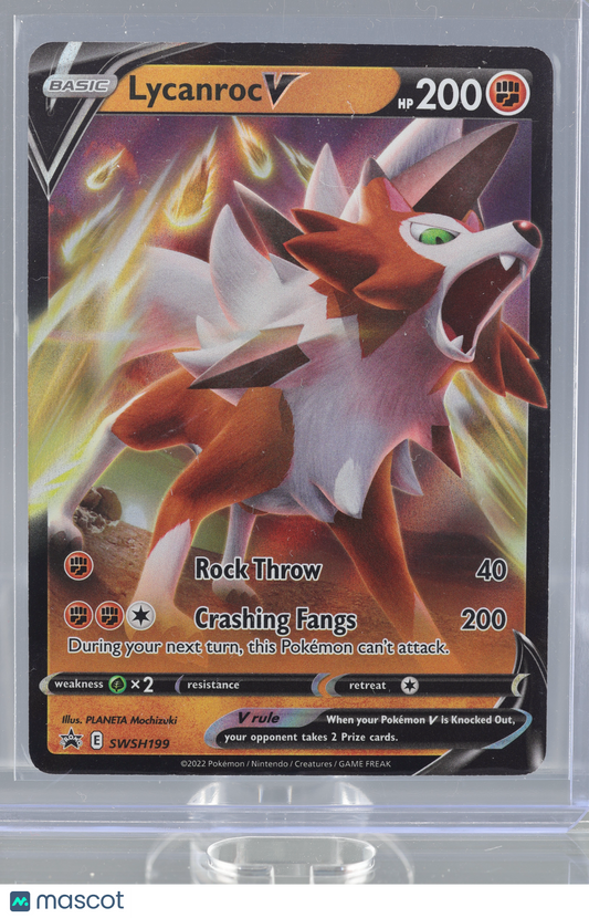 Lycanroc V 2022 Pokemon TCG Promo #SWSH199