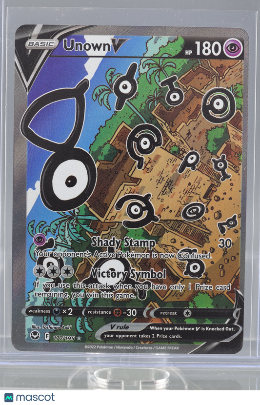 Unown V 2022 Pokemon TCG Silver Tempest #177