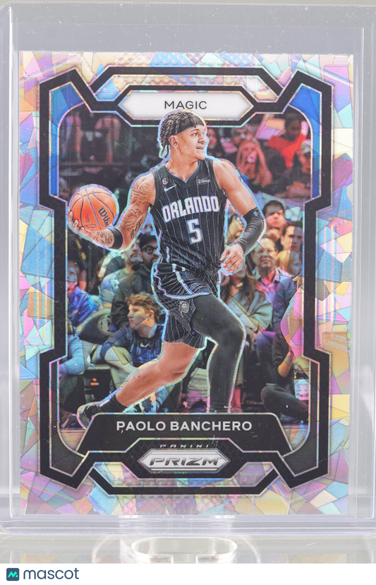 Paolo Banchero 2023-24 Panini Prizm Cracked Ice  #100        Orlando Magic