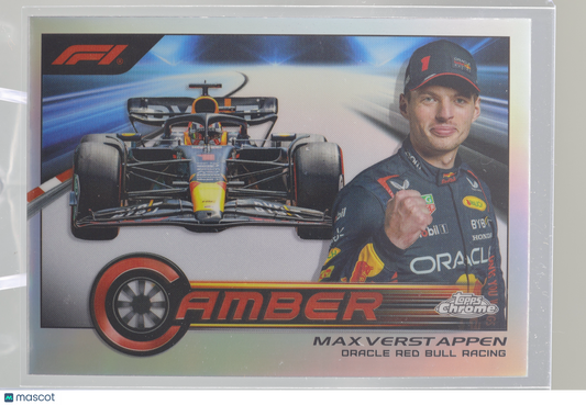 Max Verstappen 2023 Topps Chrome Formula 1  #CAM-MV CAMBER       Red Bull