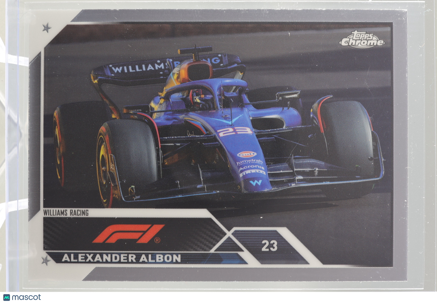 Alexander Albon 2023 Topps Chrome Formula 1  #117 RACECAR       Williams Racing