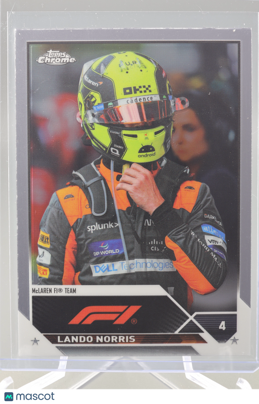 Lando Norris 2023 Topps Chrome Formula 1 #26 McLaren F1 Team